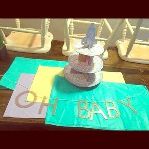 Baby Blocks Party Decor
